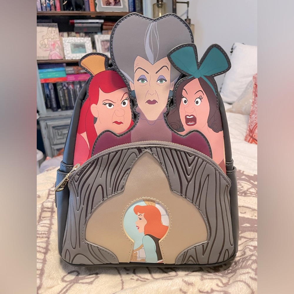 Loungefly Evil Stepmother/sisters Cinderella Back Pack